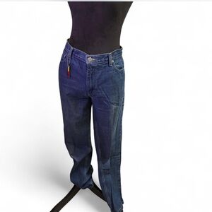 Tommy Hilfiger Blue Flare Wide Leg Jeans